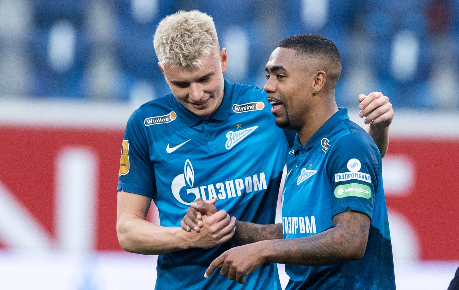 Malcom marca primeiro gol pelo Zenit em goleada no Campeonato Russo