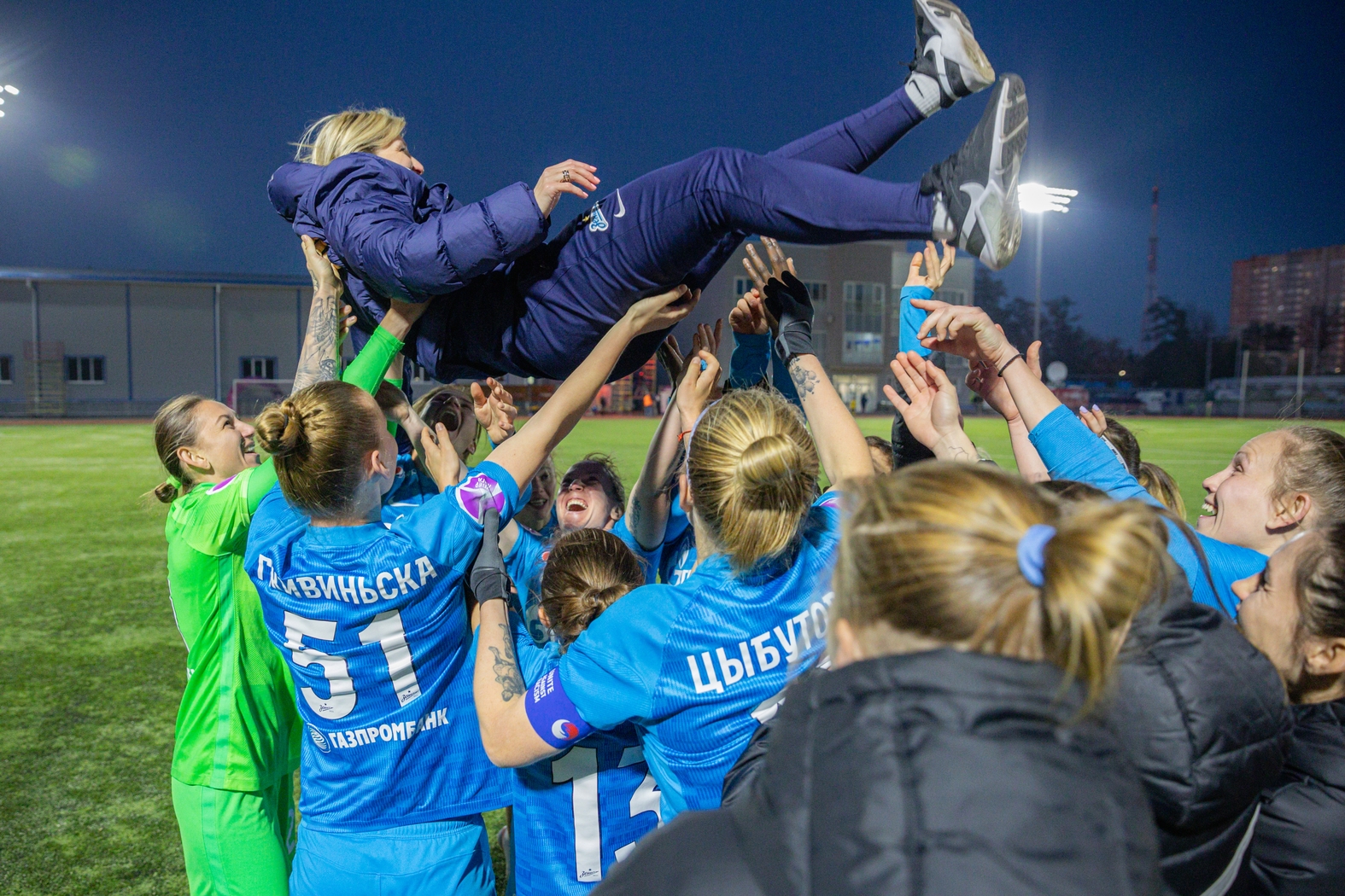 Zenit feminino campeão da Superliga 2022